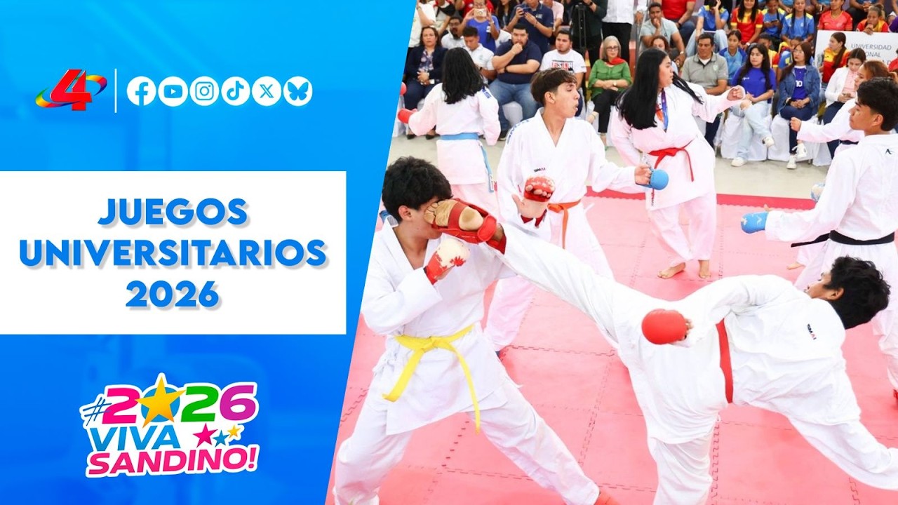 🏆 Juventud Sandinista presenta la edición 2026 de los Juegos Universitarios