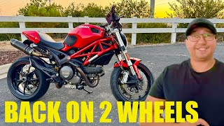 DUCATI MONSTER 796 | Back on Two Wheels After 5 Years