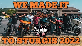 WE MADE IT TO STURGIS 2022! | Harley Road Trip to the 82nd Sturgis Motorcycle Rally | 4K
