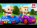Racing carts competition  more kids songs  nursery rhymes by little world