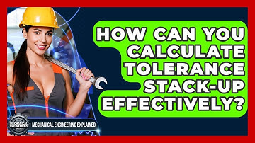How Can You Calculate Tolerance Stack-up Effectively? - Mechanical Engineering Explained