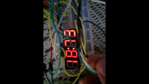 Display_Contador con Arduino