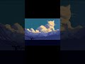 Cat Cloud Drawing Process Speedpaint