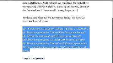 Twine 2.0: Inventory Systems (Harlowe 1.0)