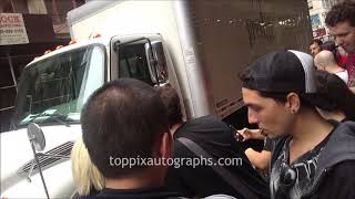 Erin Richards - SIGNING AUTOGRAPHS while promoting in NYC