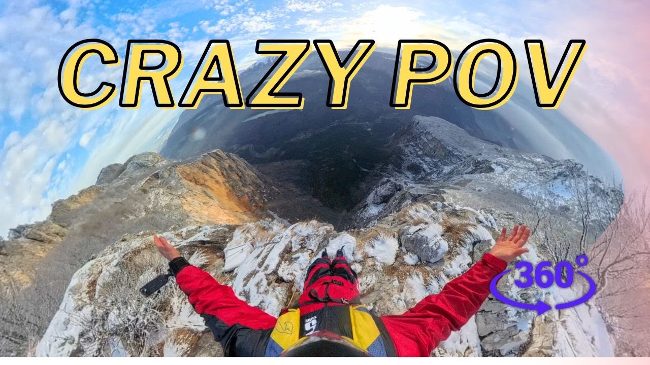 BASE Jumping Italy’s Most Famous Cliff | Brento 360° POV