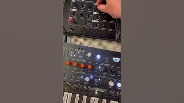 moog werkstatt-01 + arturia microfreak + meris ottobit jr.