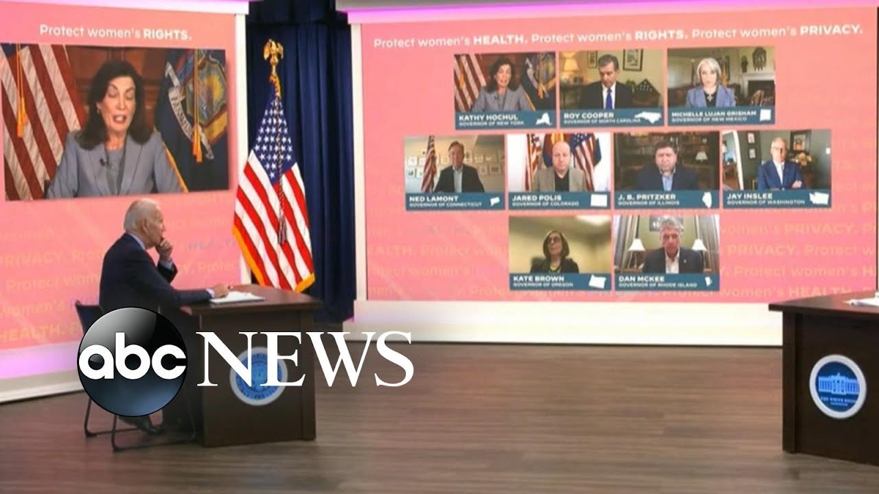 Biden meets with Democratic governors following Roe v. Wade decision | WNT