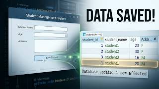 Insert Data from C# Windows Form to MySQL