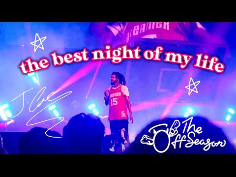 The best night of my life (My First Concert!!! J. Cole Off Season Tour// Houston TX)