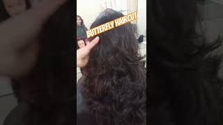 Gargi makeup studio #butterflyhaircut#hairstyle #reelschallenge#longlayercut