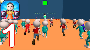 456 Survival: Squid Challenge - Gameplay Walkthrough Part 1 All Levels (iOS,Android)