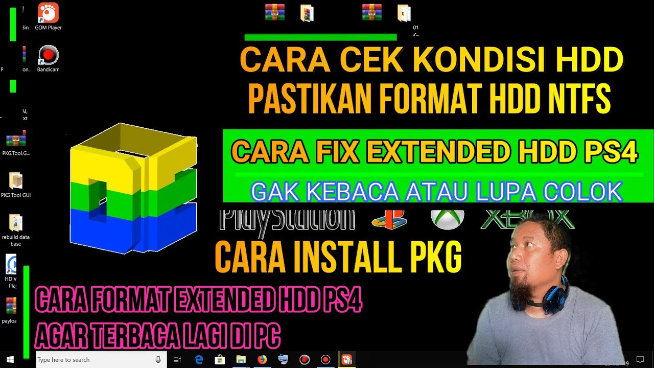 TUTORIAL MENGGUNAKAN HDD EKSTERNAL DI PS4 - YouTube