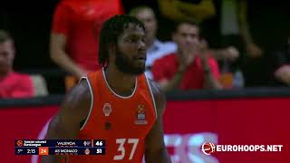 Valencia Basket-AS Monaco 70-65: Semi Ojeleye (19 points)