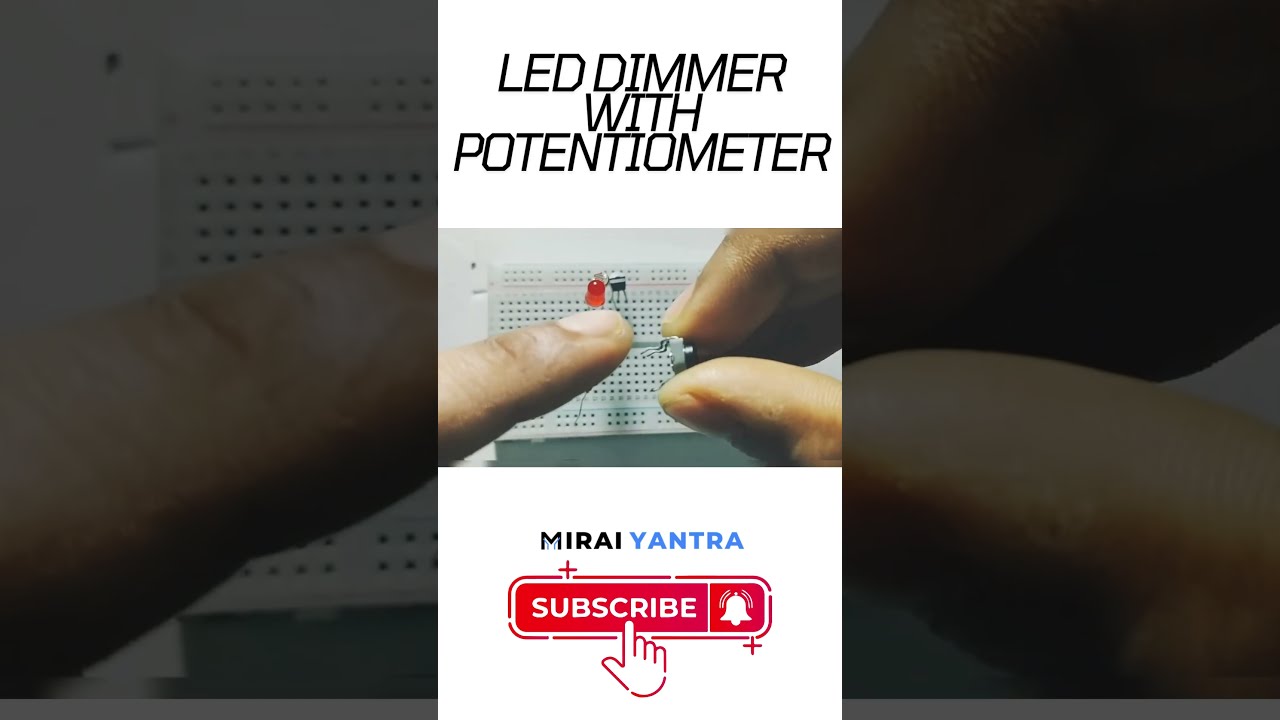 LED DIMMER WITH POTENTIOMETER makerelectronics YouTube LED DIMMER WITH POTENTIOMETER makerelectronics YouTube