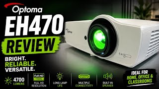 This Full HD 1080p projector is ideal for meeting and classrooms. Optoma EH470 Projector
