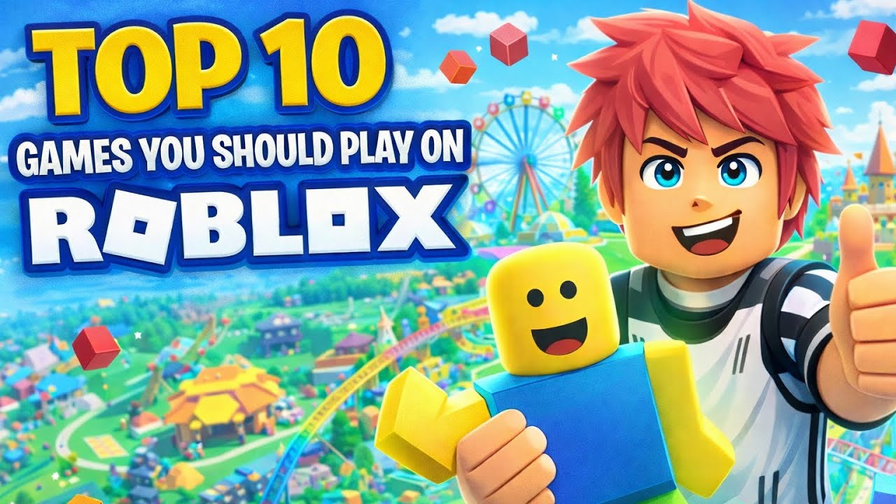 TOP 10 ROBLOX GAMES YOU NEED TO PLAY RIGHT NOW! 😱🔥