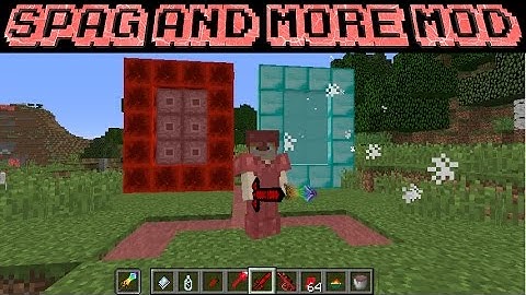 minecraft mod showcase spag and more mod 1.10.2