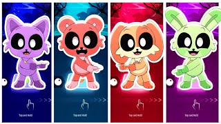 Poppy Playtime 3 CRAFTYCORN vs BEARHUG vs SMILING GRITTERS vs KICKINCHIKEN Tiles Hop