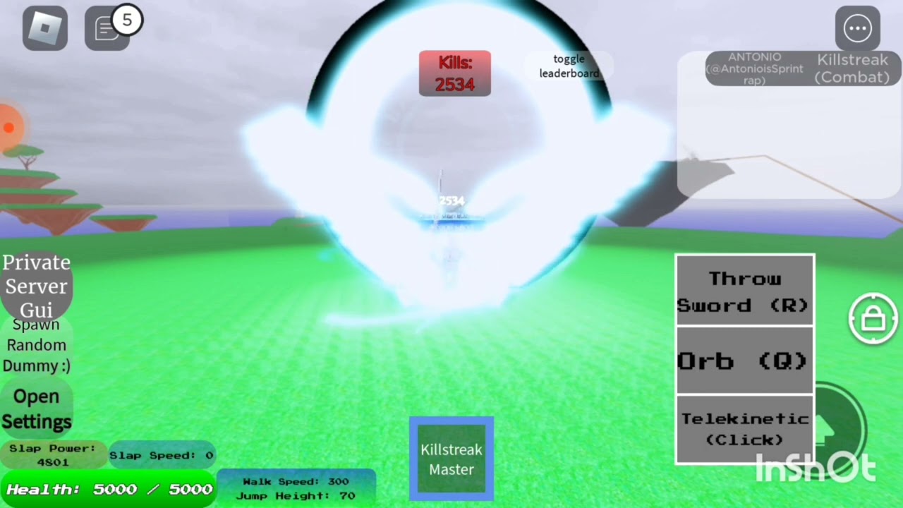 killstreak 2500 kills soundtrack | Slap Battles: Combat