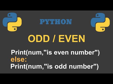 Python program to check a number is even or odd||Python||Parvat computer technology