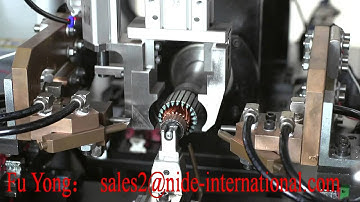 Double Heads Commutator Hot Staking Machine-Fully Auto Line--Nide Mechanical