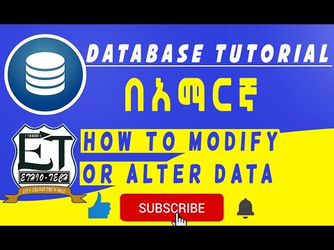How to Modify and Delete Data from Database- Part 3- Ethio-Tech