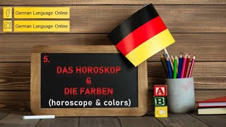 The Colors & The Horoscope(Level-A1, Lesson-5)
