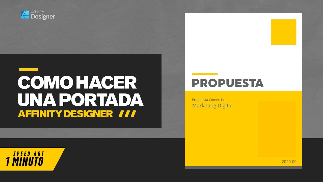 Cómo usar AFFINITY DESIGNER | Creando un Cover o Portada (Speed Art - 1 ...
