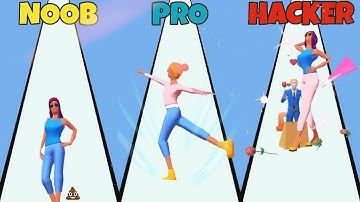 NOOB vs PRO vs HACKER in Shopaholic Go.