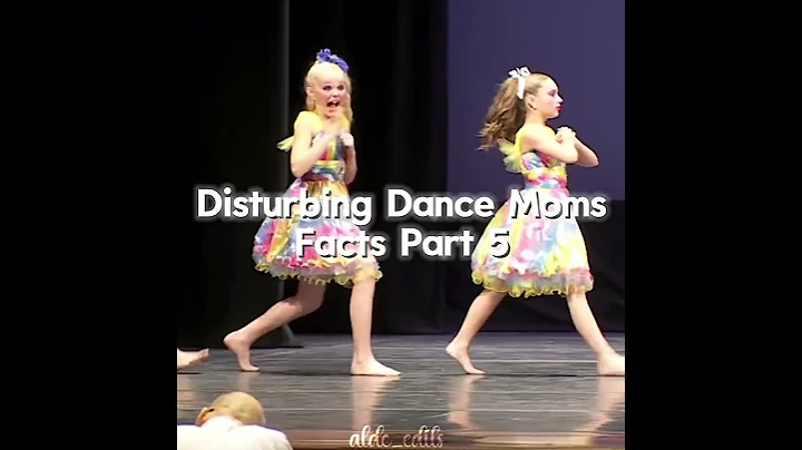 Disturbing dancemoms facts part 5|#blowup #shortsfeed #dancemoms #aldc #fyp #viral