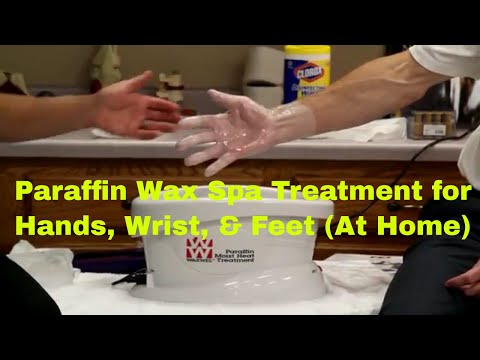 Paraffin Wax Spa Treatment for Hands, Wrist, Feet (At