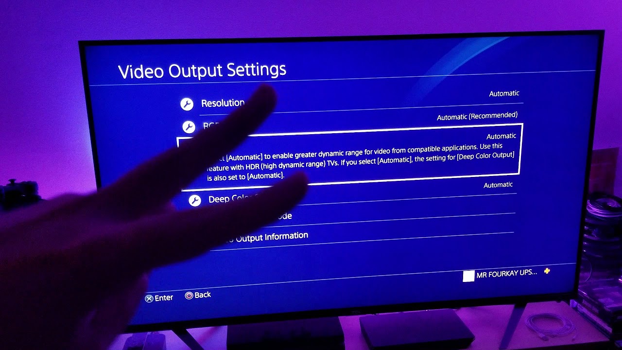 I bought PS4 Pro & 4K What Output Settings Should You Select ? - YouTube