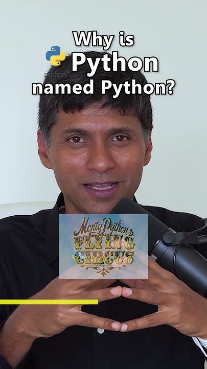 Why is Python named Python ? - YouTube