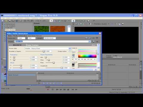 Sony Vegas Tutorial * Rain Effect *