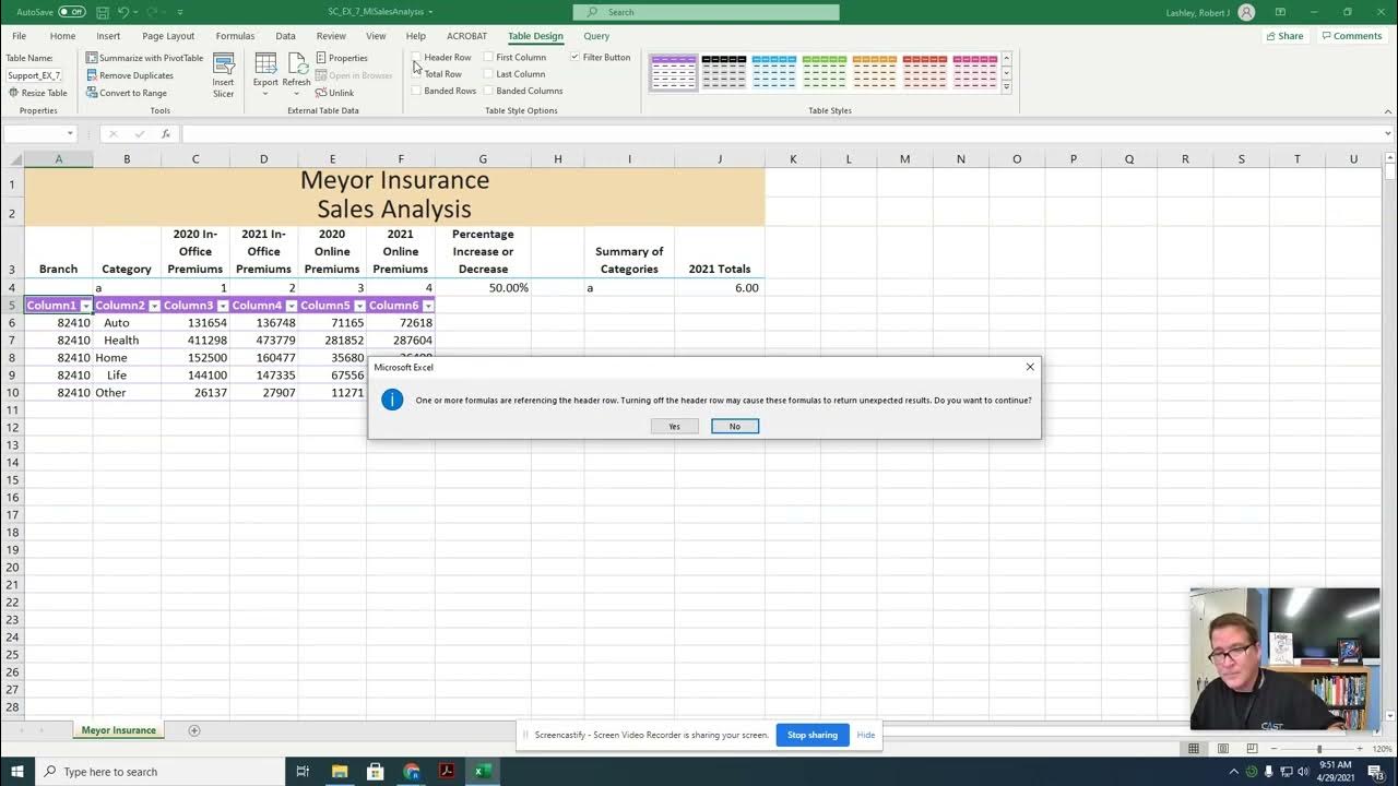 Excel Module 7 Textbook part 2 of 4 pages 11-24 - YouTube