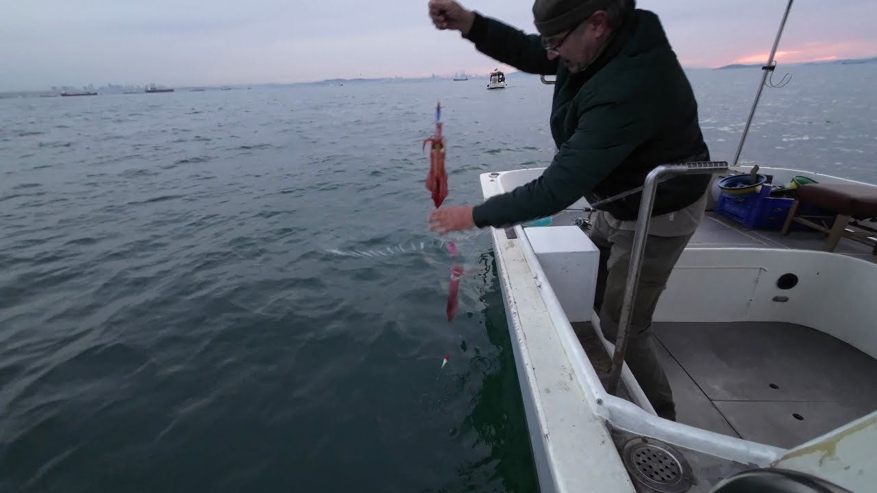 İstanbul da KALAMAR Avı  Kulandığım Rapalalar ve Püf Noktaları #fishing # squid
