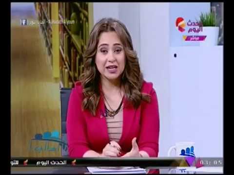 مذيعة الحدث تنهار لتلقيها خبر حادث كنيسة حلوان الارهابي وتلغي فقرات البرنامج