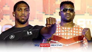 JOSHUA VS NGANNOU! 💪 | GRAND ARRIVALS