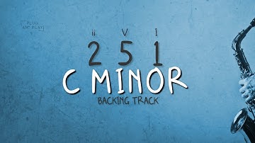 2 5 1 Smooth Jazz C Minor Backing Track