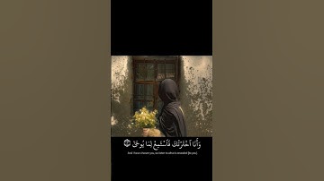 وانا اخترتك فاستمع لما يوحى🤍✨//القارئ شريف مصطفى //قران كريم // #مالي_خلق_احط_هاشتاقات