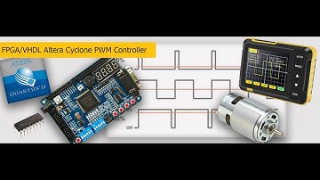 FPGA/ VHDL Altera Cyclone PWM Motor Controller