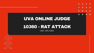 10360 - Rat Attack || UVa online judge || C++ SOLUTION