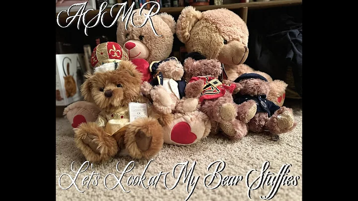 ASMR Let’s Look at My Bear Stuffies 🧸 First Person Lo-Fi, Gentle Handling, No Tapping 