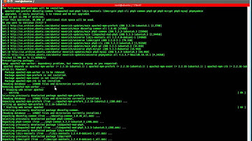 Installing mySQL with phpmyadmin