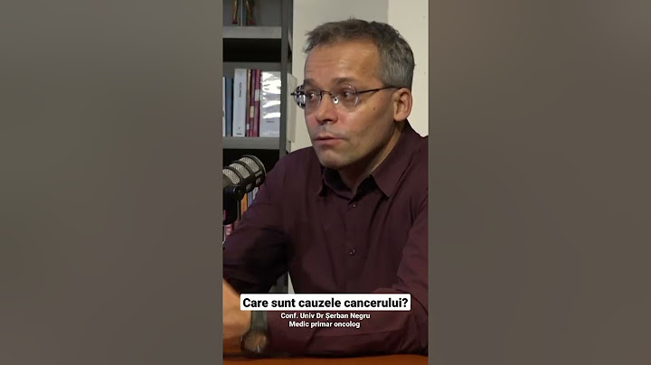 Care sunt cauzele cancerului? Conf. Univ. Dr Șerban Negru - medic primar oncolog. #podcast #shorts
