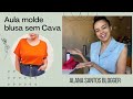 Molde de blusa sem cava Alana Santos Blogger