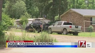 Dog killed, deputy stabbed after Sampson County incident