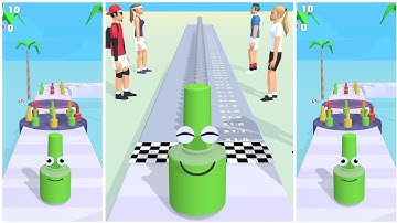 Juice Run - all level gameplay Android,ios (Level-66-70) || Run games ||