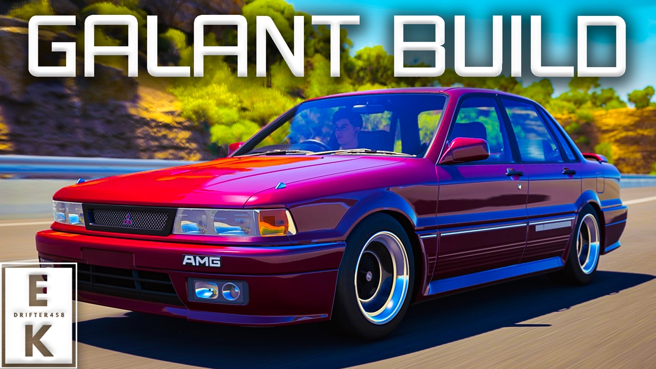 MITSUBISHI GALANT VR4 CRUISE BUILD!!! Forza Horizon 3 Custom Cars